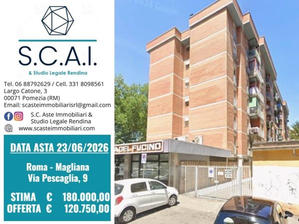appartamento in vendita a Roma in zona Portuense