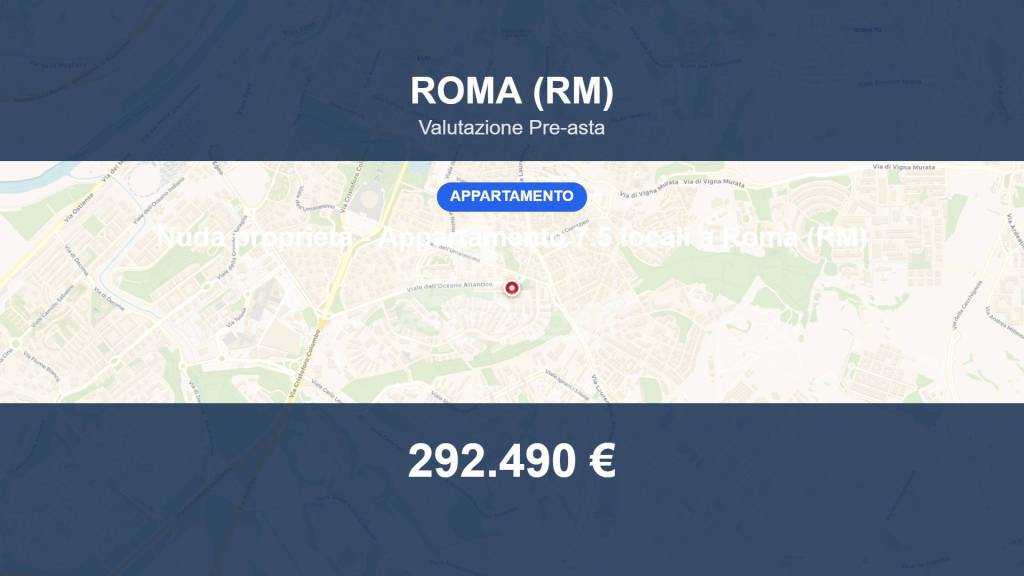 appartamento in vendita a Roma in zona EUR