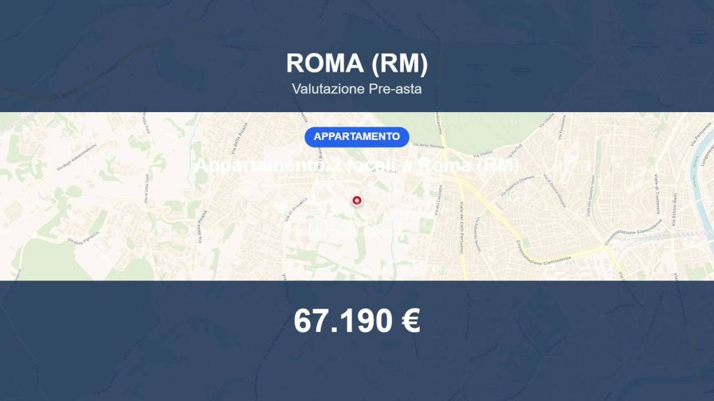 appartamento in vendita a Roma