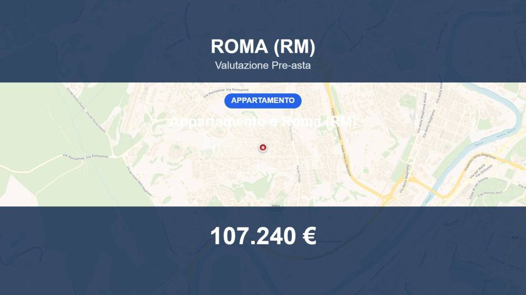 appartamento in vendita a Roma