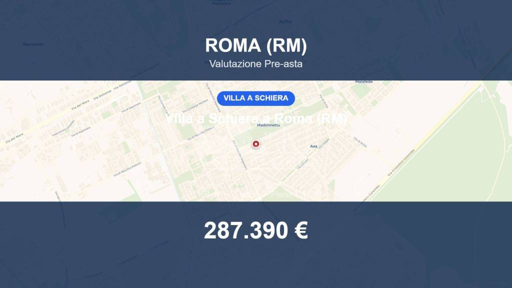 casa indipendente in vendita a Roma in zona Infernetto