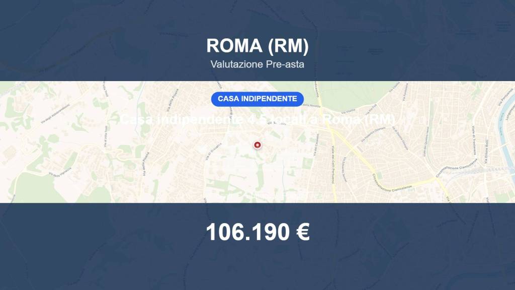 casa indipendente in vendita a Roma in zona Aurelio
