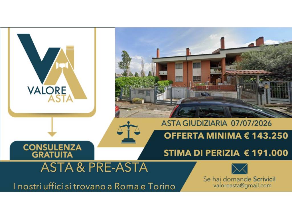 appartamento in vendita a Roma in zona Lunghezza