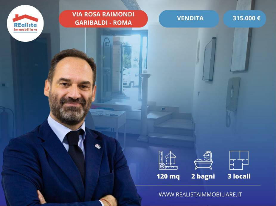 appartamento in vendita a Roma in zona Ostiense