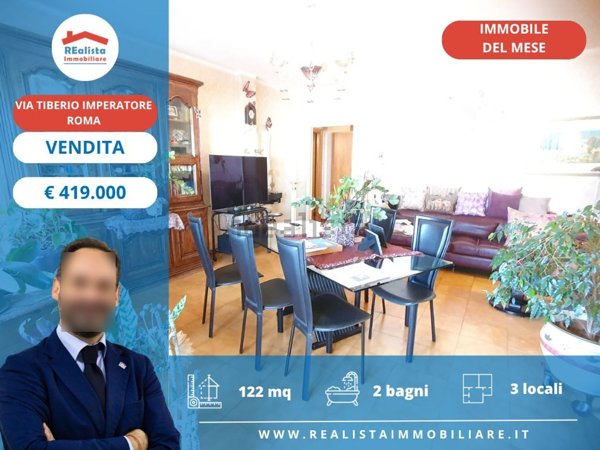 appartamento in vendita a Roma in zona Ostiense