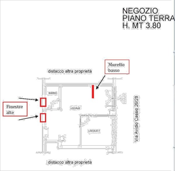 negozio in vendita a Roma in zona Tuscolano