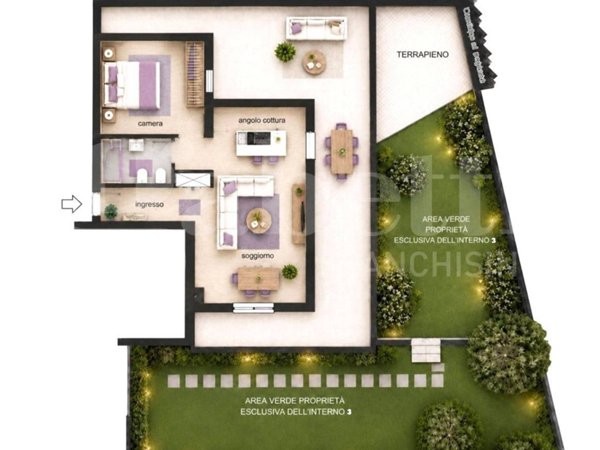 appartamento in vendita a Roma