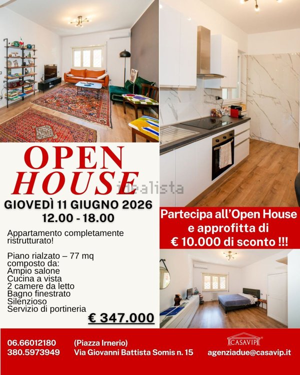 appartamento in vendita a Roma in zona Aurelio