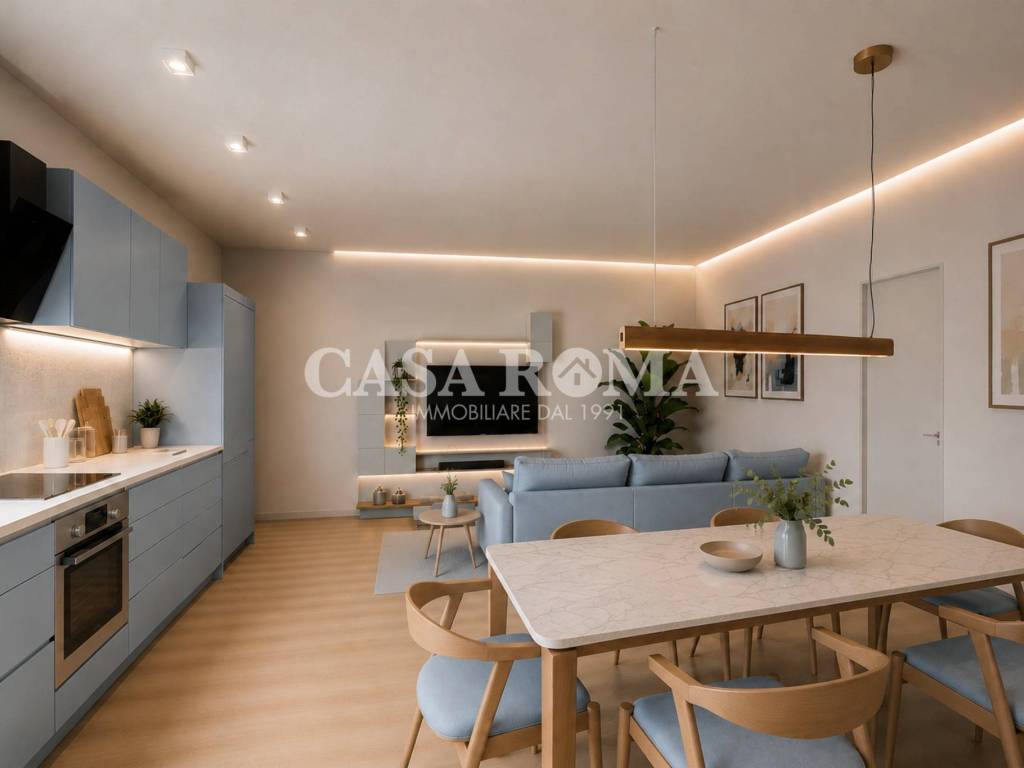 appartamento in vendita a Roma in zona Labaro