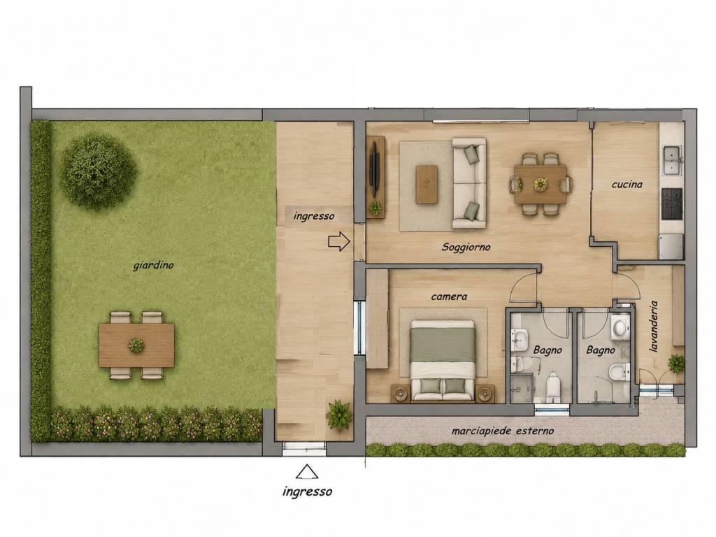 appartamento in vendita a Roma in zona Torre Angela