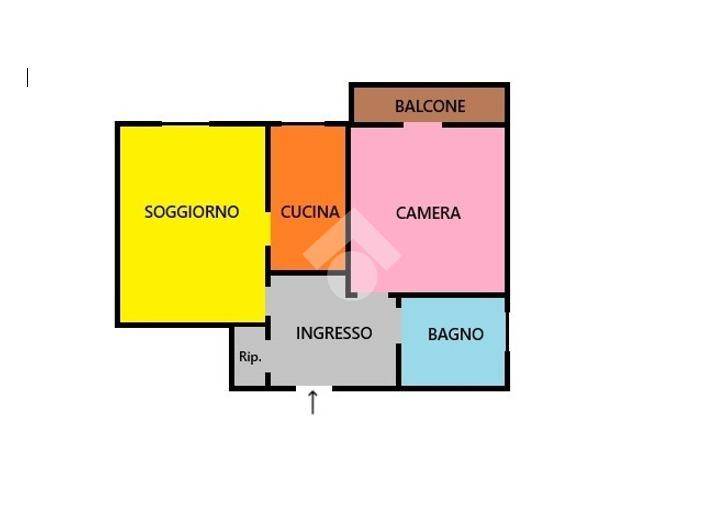 appartamento in vendita a Roma in zona Prenestino-Centocelle