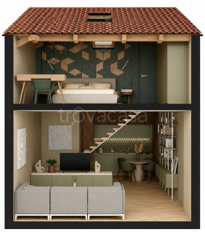 casa indipendente in vendita a Roma in zona Tuscolano