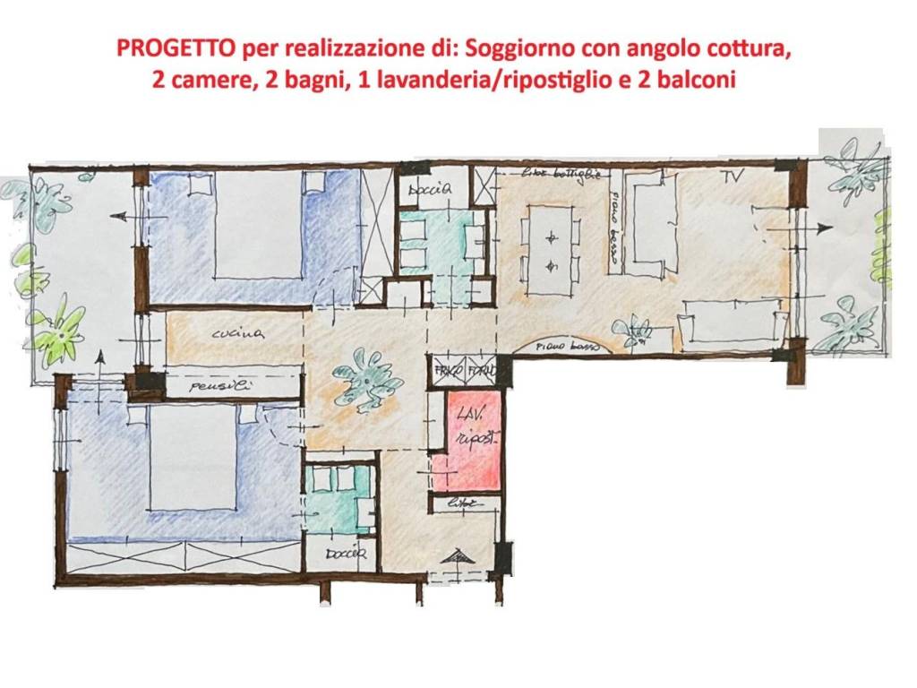 appartamento in vendita a Roma in zona Pietralata
