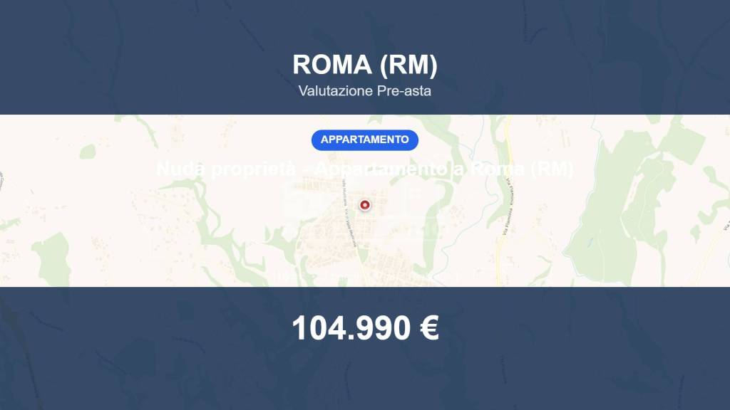 appartamento in vendita a Roma in zona Valle Muricana