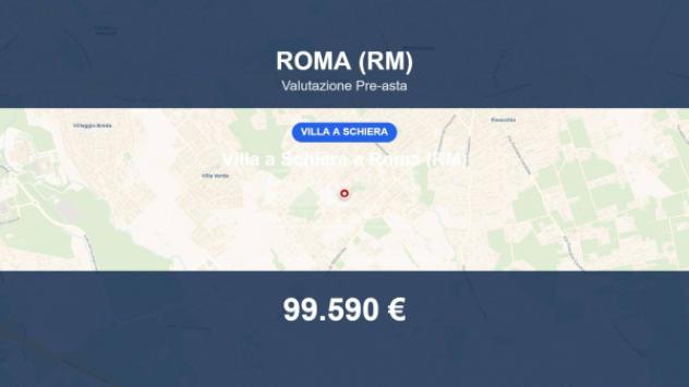 casa indipendente in vendita a Roma in zona Finocchio