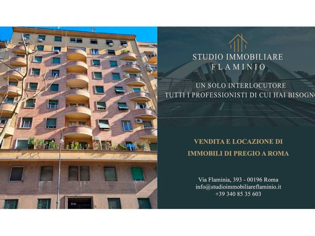 appartamento in vendita a Roma in zona Flaminio
