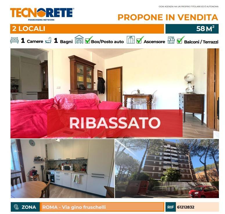 appartamento in vendita a Roma in zona Torrino