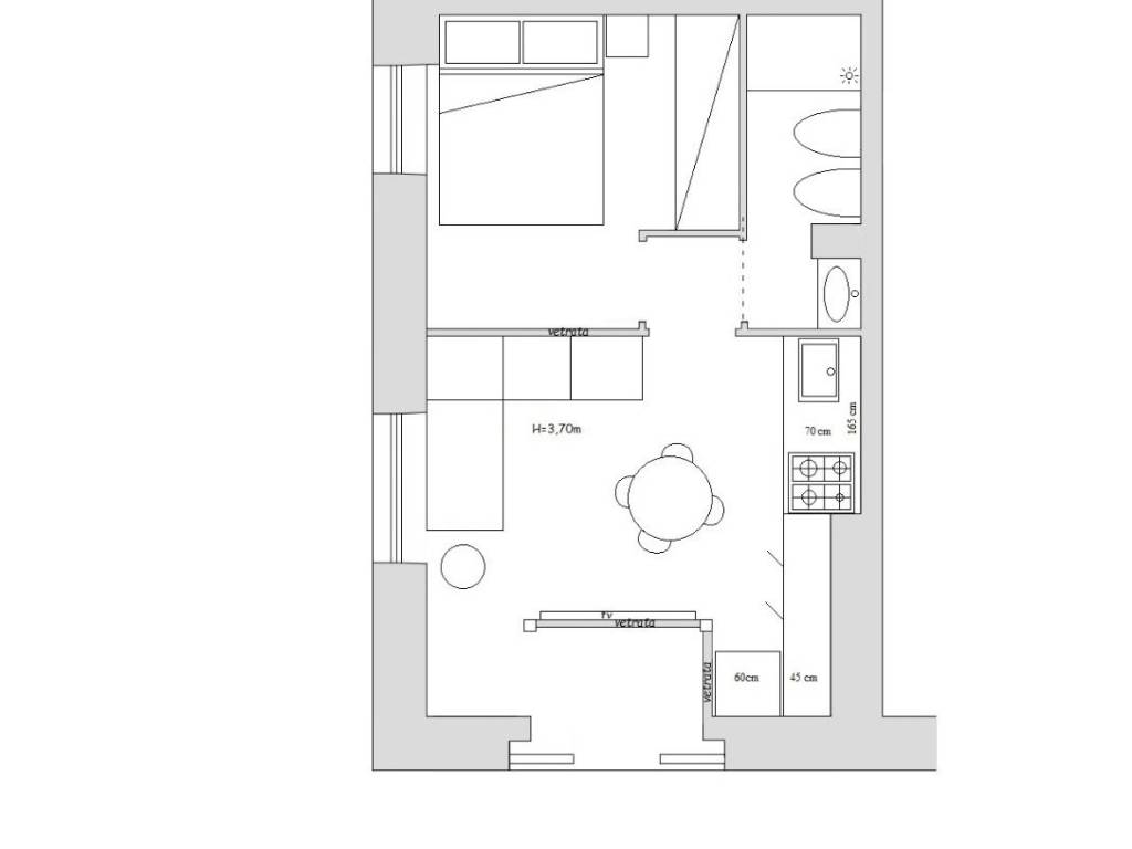 appartamento in vendita a Roma in zona Aurelio