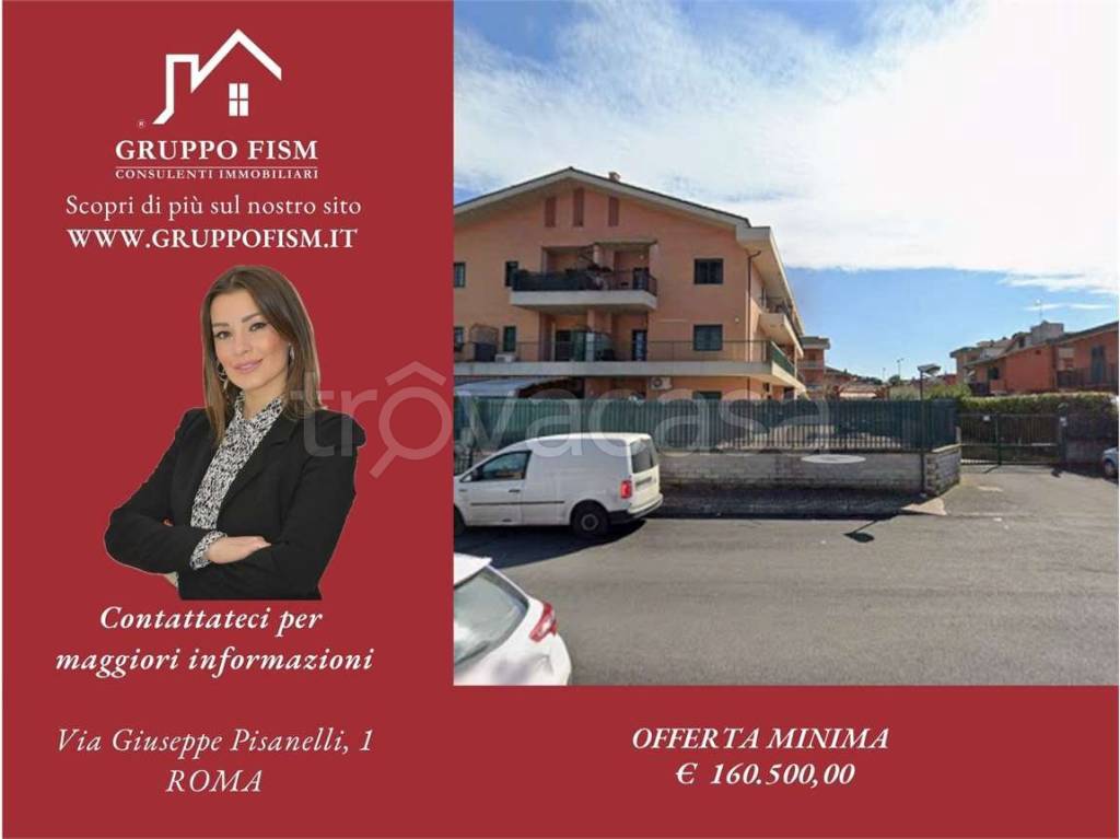 appartamento in vendita a Roma in zona Casal Morena