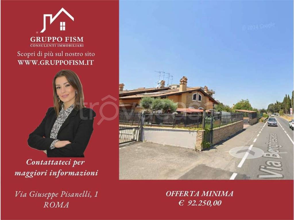 appartamento in vendita a Roma in zona Borghesiana
