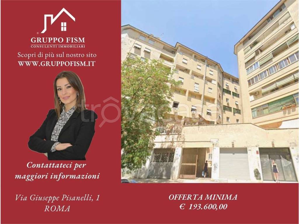 appartamento in vendita a Roma in zona Don Bosco
