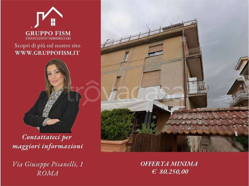 appartamento in vendita a Roma in zona Castelverde