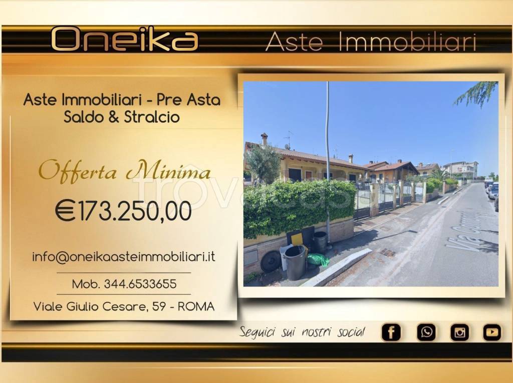 casa indipendente in vendita a Roma in zona Case Rosse