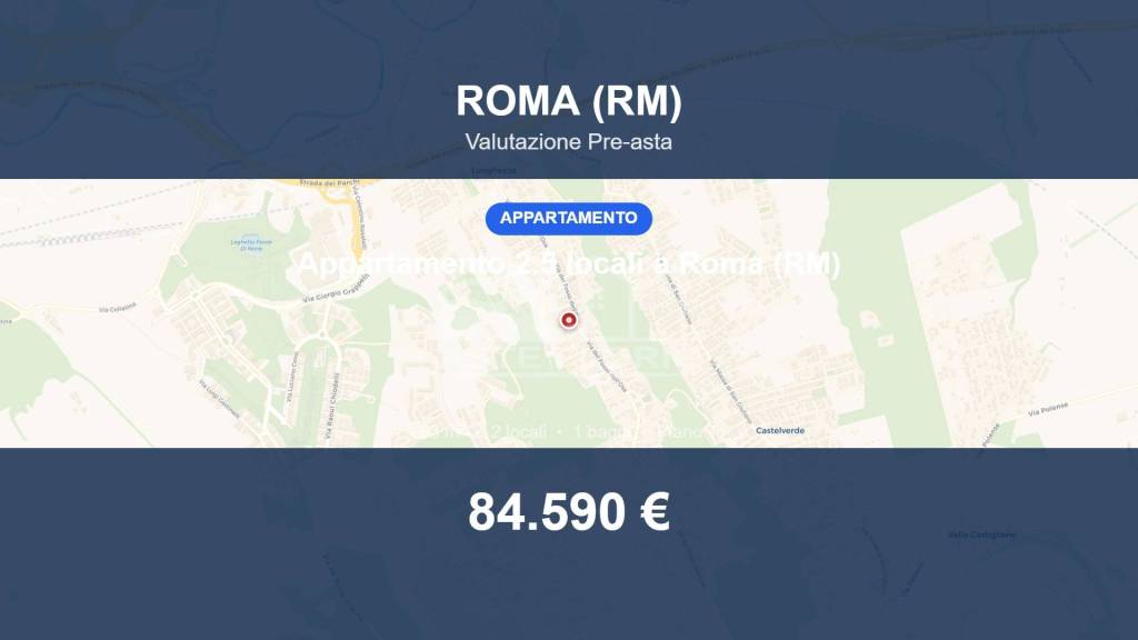 appartamento in vendita a Roma in zona Lunghezza