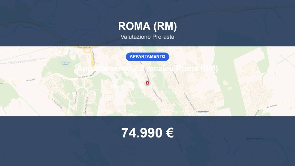 appartamento in vendita a Roma in zona Lunghezza