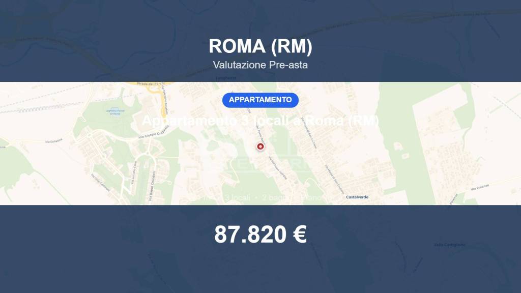 appartamento in vendita a Roma in zona Lunghezza