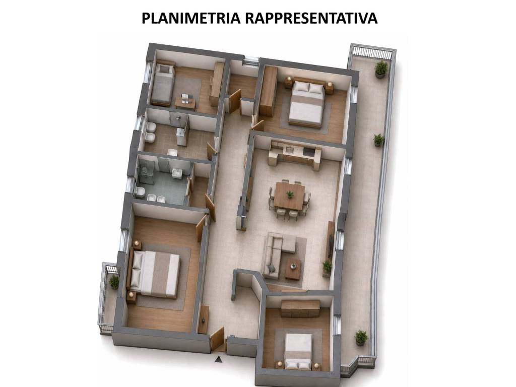 appartamento in vendita a Roma in zona EUR