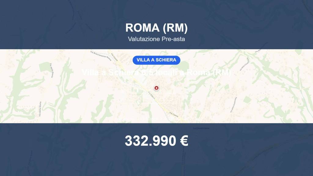 casa indipendente in vendita a Roma in zona La Giustiniana