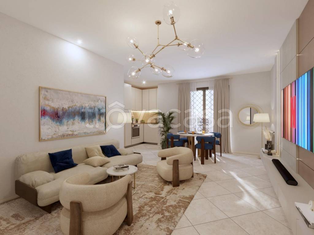 appartamento in vendita a Roma in zona Castelverde