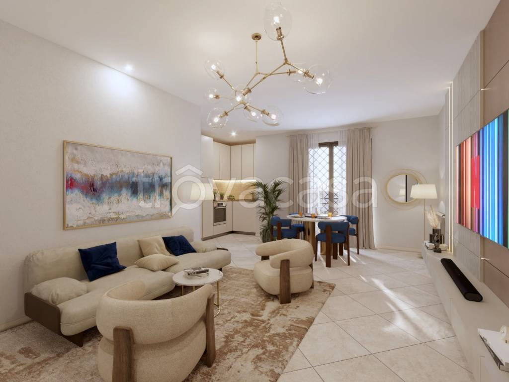 appartamento in vendita a Roma in zona Castelverde