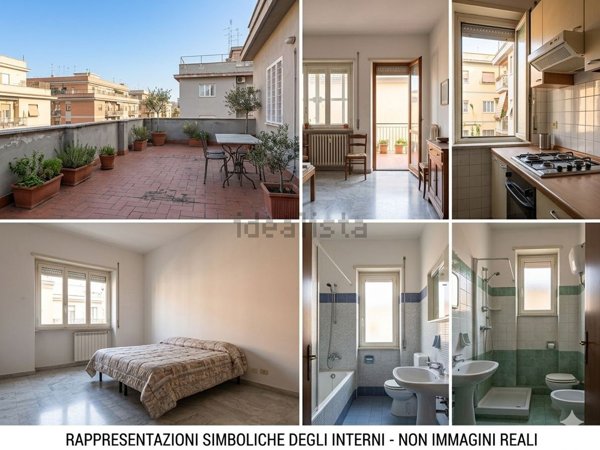 appartamento in vendita a Roma in zona Prenestino-Centocelle