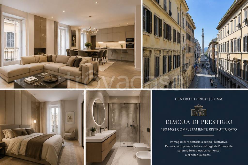 appartamento in vendita a Roma in zona Trevi-Colonna