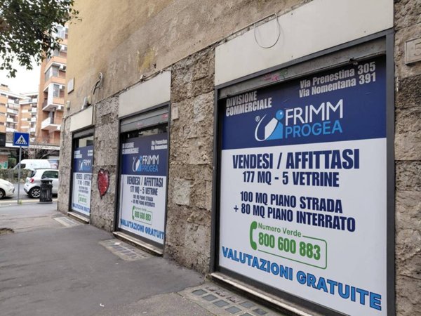 negozio in vendita a Roma in zona Prenestino-Labicano