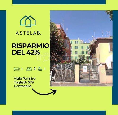 appartamento in vendita a Roma in zona Prenestino-Centocelle