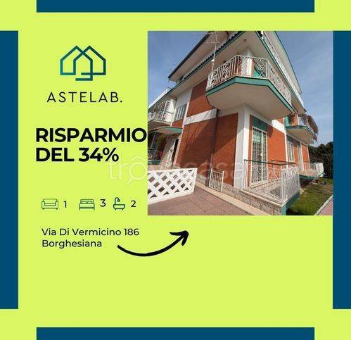 appartamento in vendita a Roma in zona Borghesiana