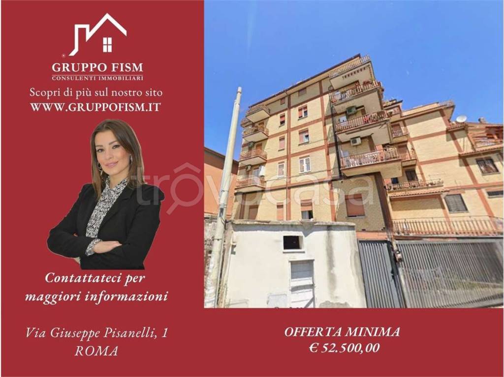 appartamento in vendita a Roma in zona Borghesiana