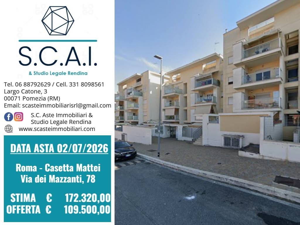 appartamento in vendita a Roma in zona Portuense