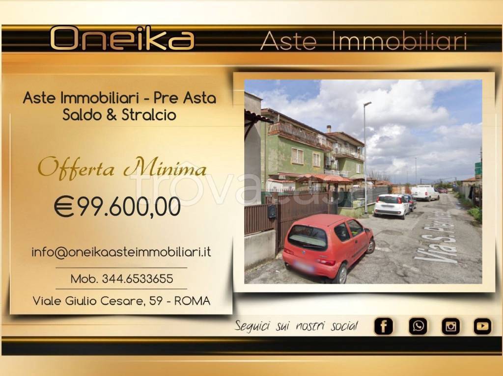casa indipendente in vendita a Roma in zona Finocchio