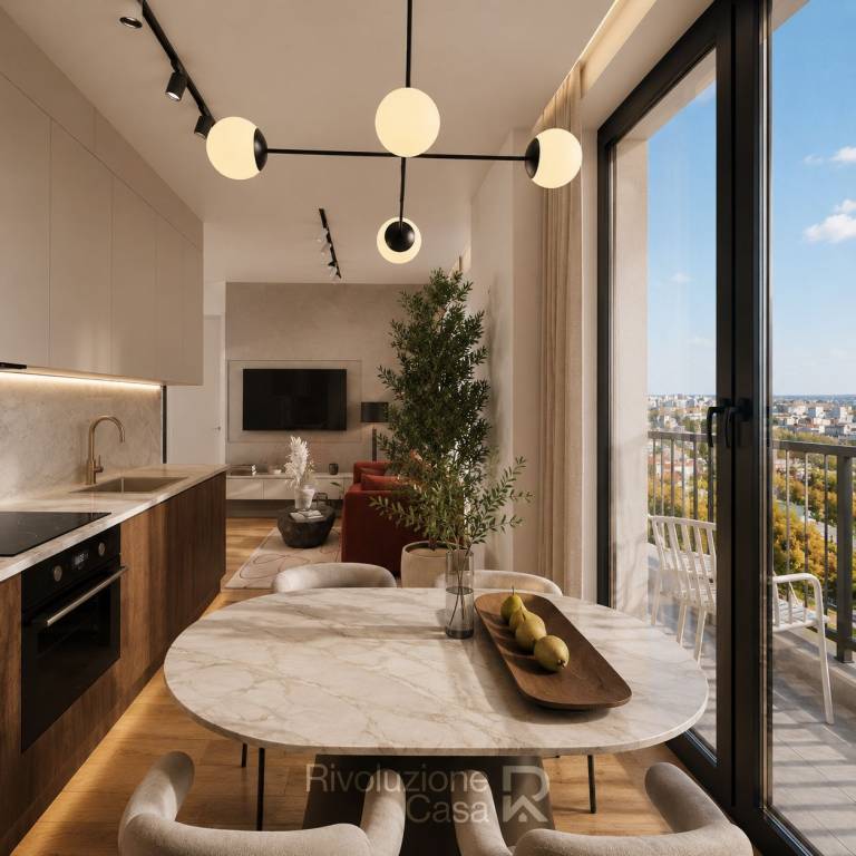 appartamento in vendita a Roma in zona Tor di Quinto