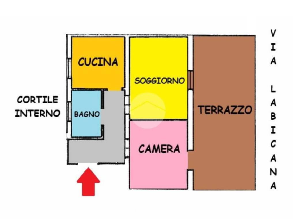 appartamento in vendita a Roma in zona Rione Monti/Campitelli