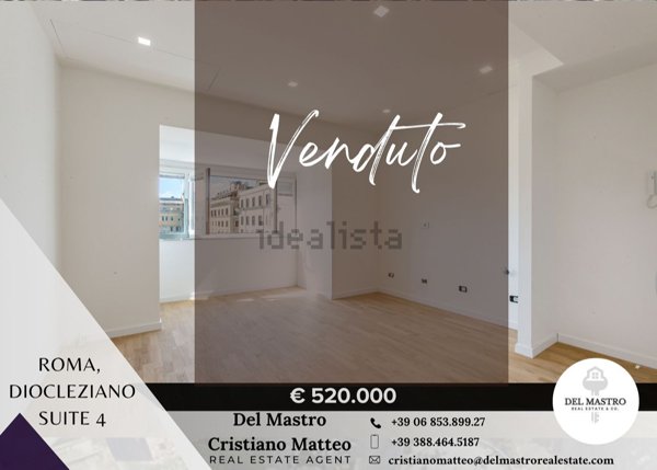 appartamento in vendita a Roma in zona Castro Pretorio