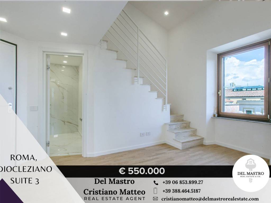 appartamento in vendita a Roma in zona Castro Pretorio