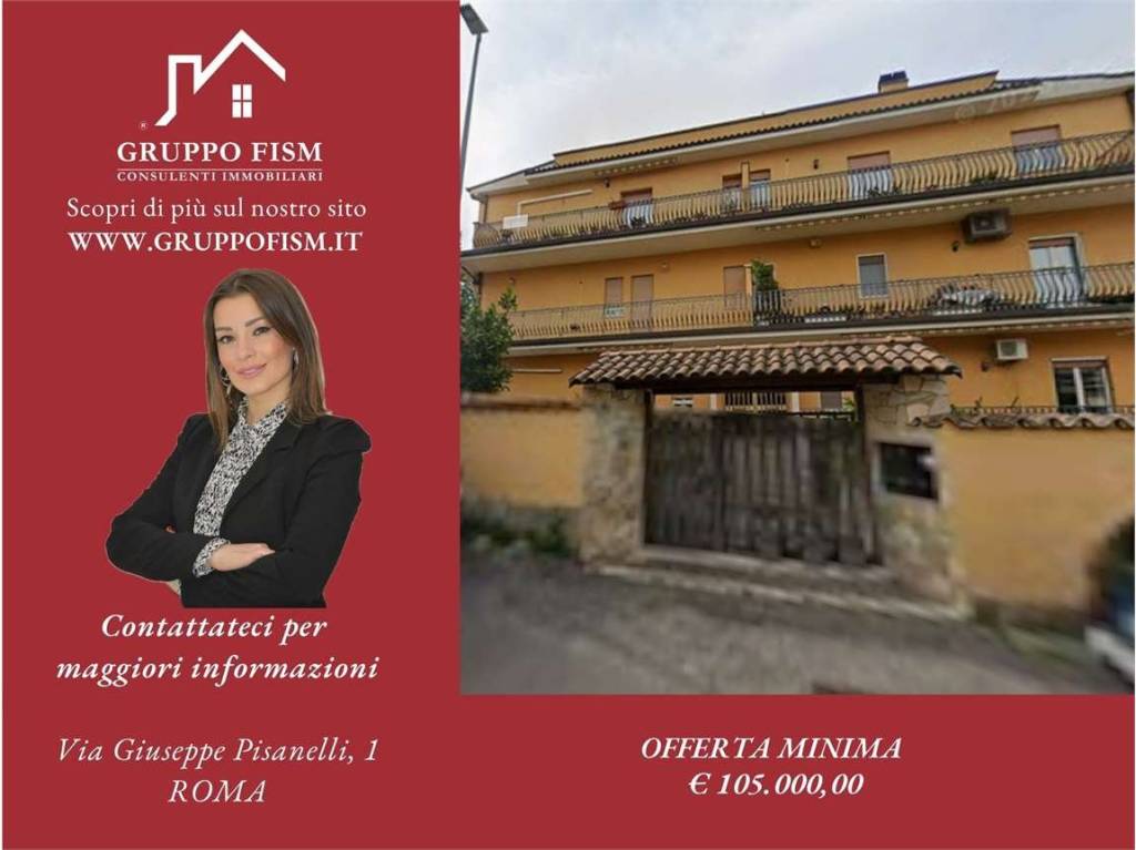 appartamento in vendita a Roma in zona Valle Muricana