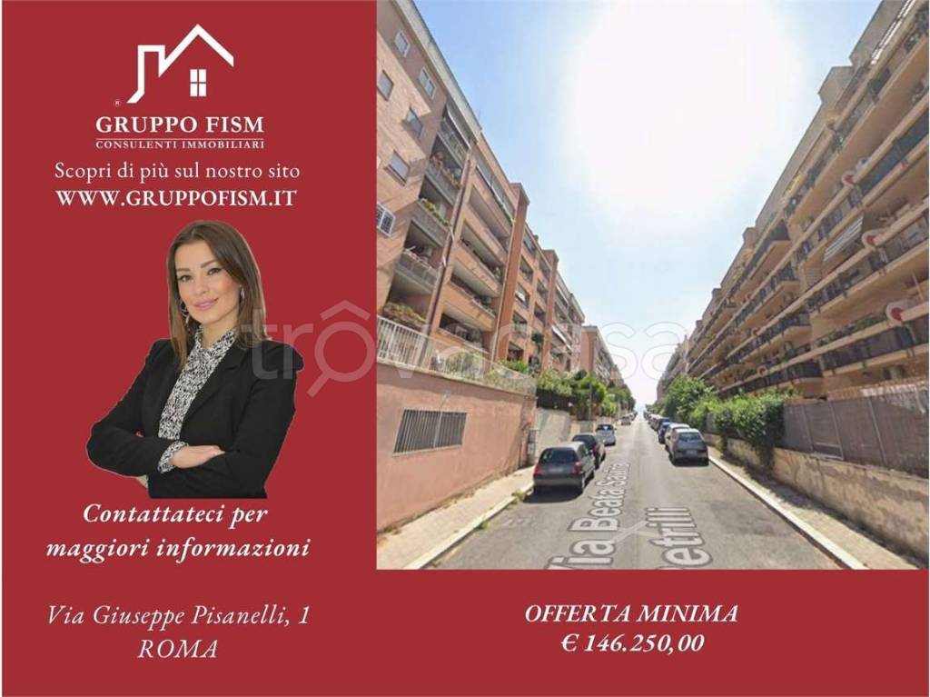 appartamento in vendita a Roma in zona Giuliano Dalmata