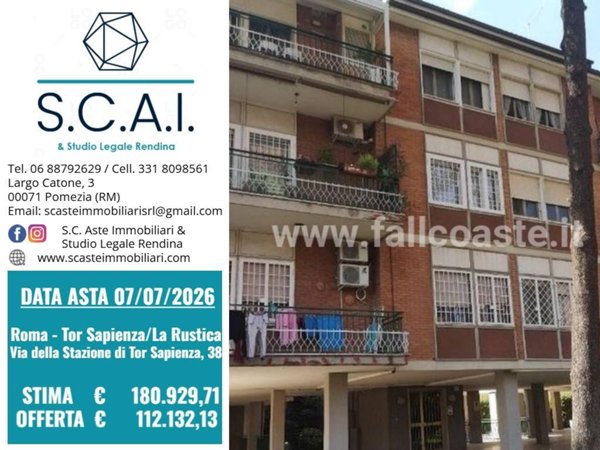appartamento in vendita a Roma in zona Tor Sapienza