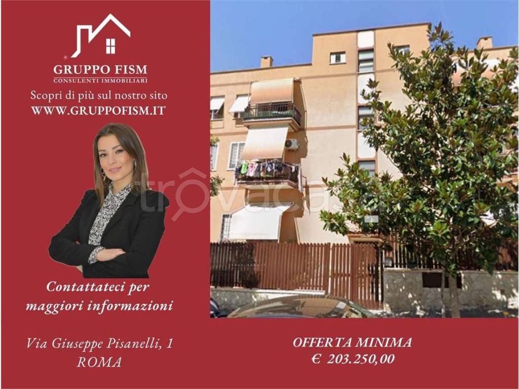 appartamento in vendita a Roma in zona Prenestino-Centocelle